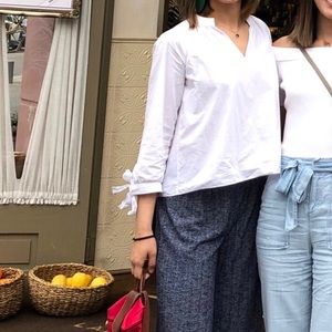 Madewell white blouse